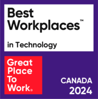 Best Workplaces in Technology 2024 badge issued by Great Place to Work Canada — recognizing FSET among Canada's best technology workplaces.