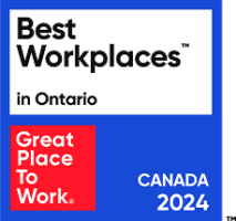 Best Workplaces in Ontario 2024 badge issued by Great Place to Work Canada — recognizing FSET among Ontario's best workplaces.